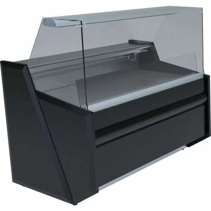 Heißes Angebot KBS Freikühltheke Nika Lux 2503 mit Rückschiebescheiben