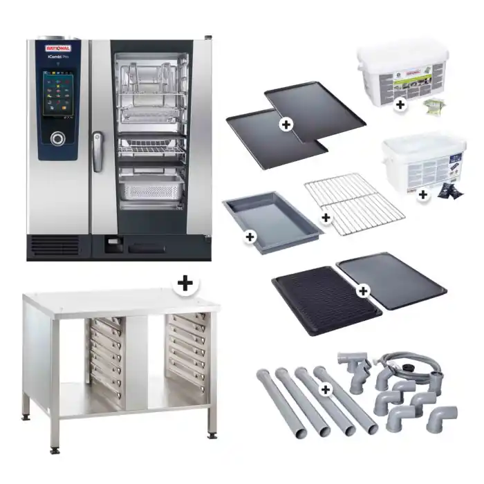 Gratis Versand RATIONAL Kombidämpfer iCombi Pro 10-1\\/1 Elektro Aktions-Set