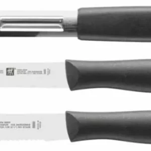 ZWILLING TWIN GRIP Messerset schwarz 3-teilig Najlepsza cena