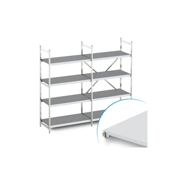 HUPFER Norm 12 Regal 2075 x 400 x 1800 mm GS\\/KST Wochenendangebot