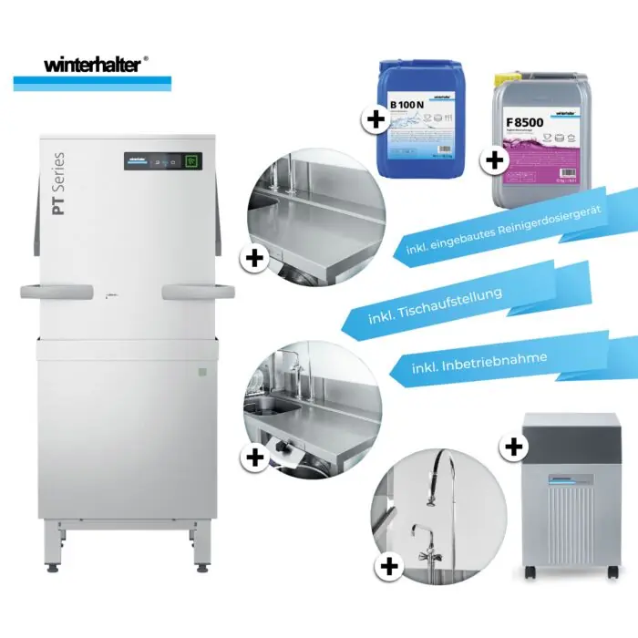 Jetzt Bestellen Winterhalter Haubenspülmaschine PT-M Aktions-Set