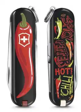 0.6223.L1904 VICTORINOX Classic Limited Edition 2019 Modell CHILI PEPPERS Tani