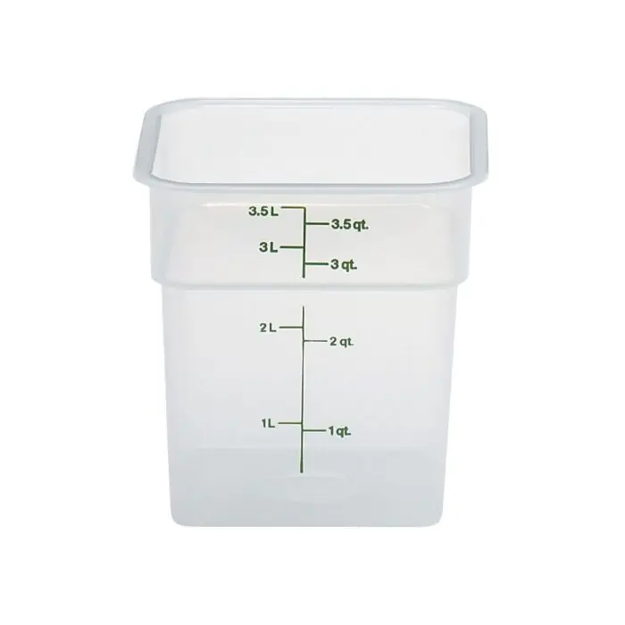Super-Preis Cambro CamSquares® - Transparent Vorratsbehälter 3,8 Liter