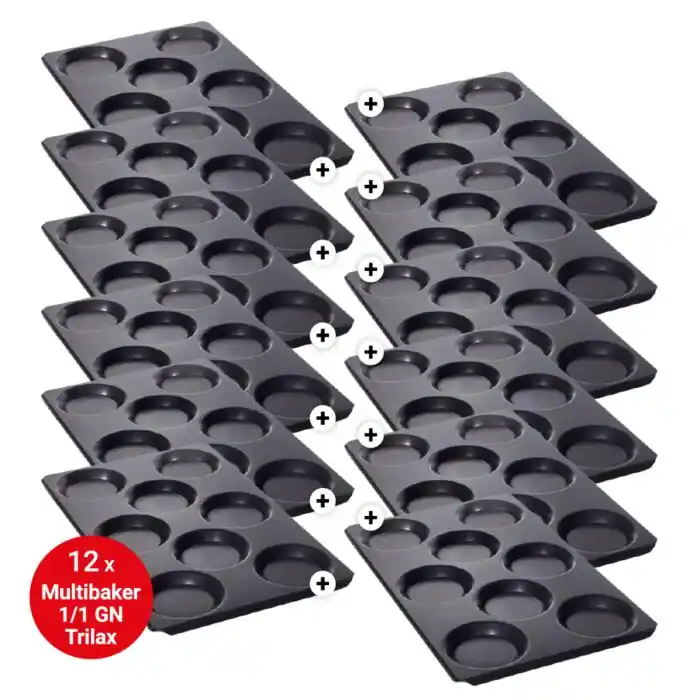 Beliebt RATIONAL Multibaker 1\\/1 GN Trilax Paket - 12 Stück