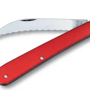 0.7830.11 VICTORINOX Modell ALOX ROT Bäckermesser Wellenschliff Tani