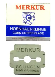 10 MERKUR Hornhautklingen rostfrei Tylko do końca tygodnia