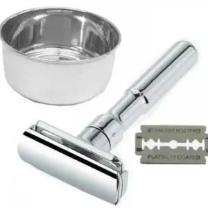 701 MERKUR FUTUR Duoclip glanzverchromt Seifenschlale Set 2-teilig Kup teraz