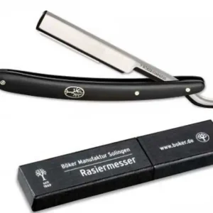 Ograniczona ilość BÖKER Manufaktur Rasierklingen-Messer BLACK