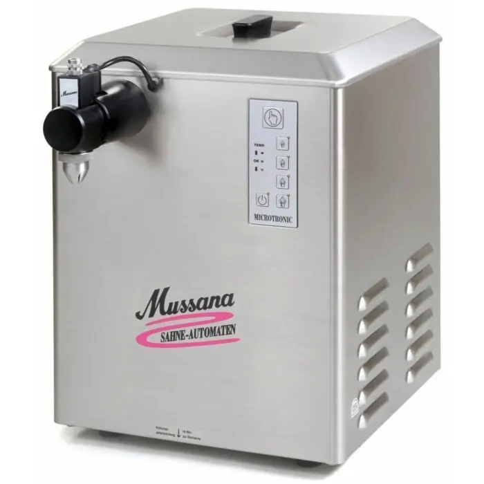 Heißes Angebot Mussana Sahnemaschine Grande 12 Liter