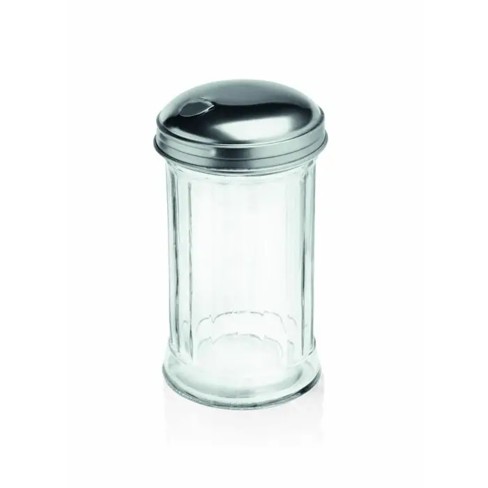 Aktuell WAS 6 x Streuer American Style Ø 7,5 cm 13,5 cm Glas