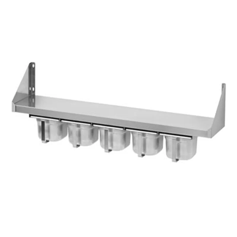 Gewürzregal für 1/6 GN – Behältern – B 1000 x T 200 mm Bestseller